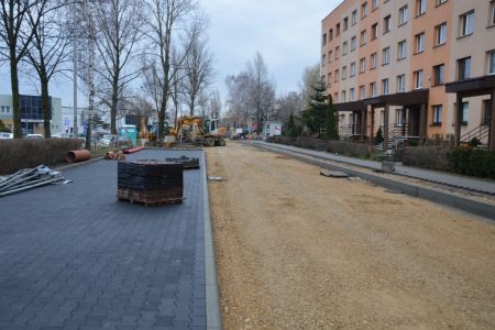 Postępy w pracach nad remontem Granitowej